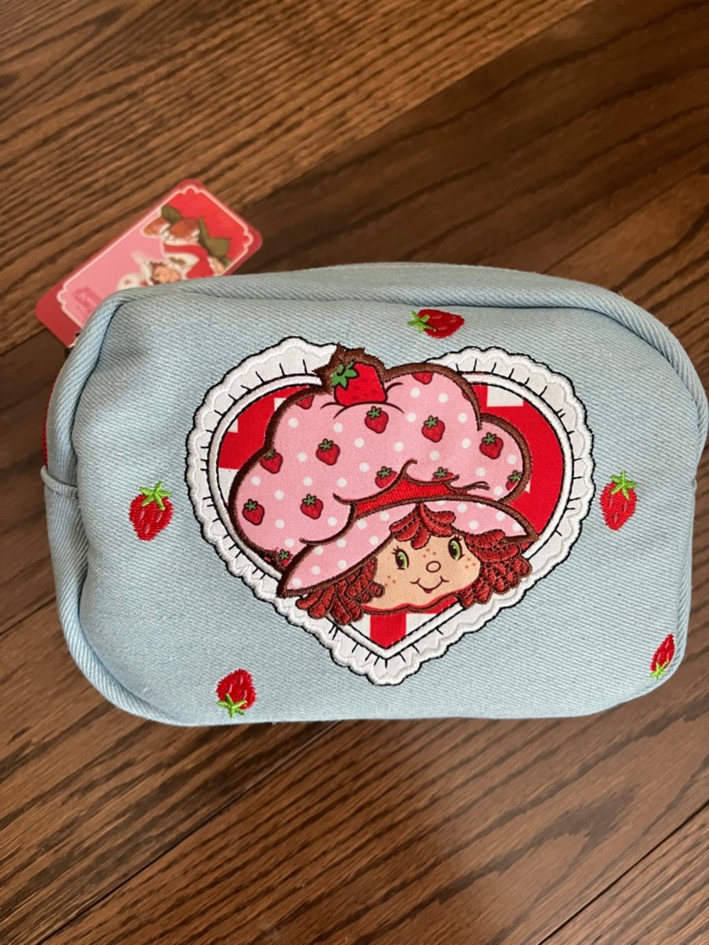 Light Blue Kids Cosmetic Pouch
